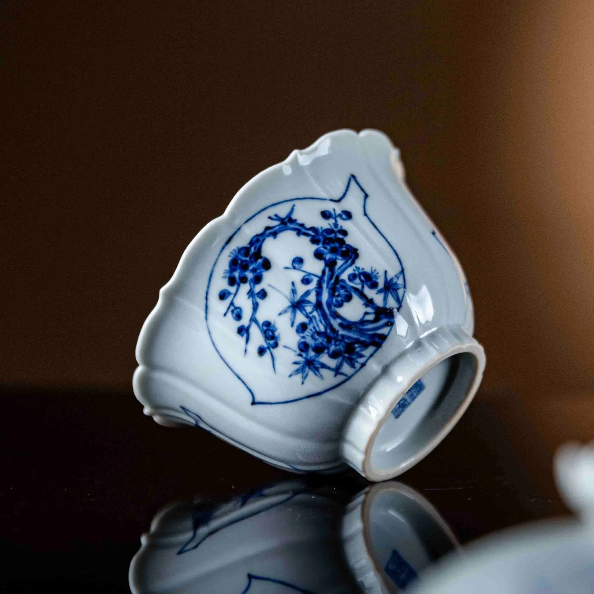 Song Zhu Mei 150cc - Jing De Zhen Porcelain Gaiwan zycschina