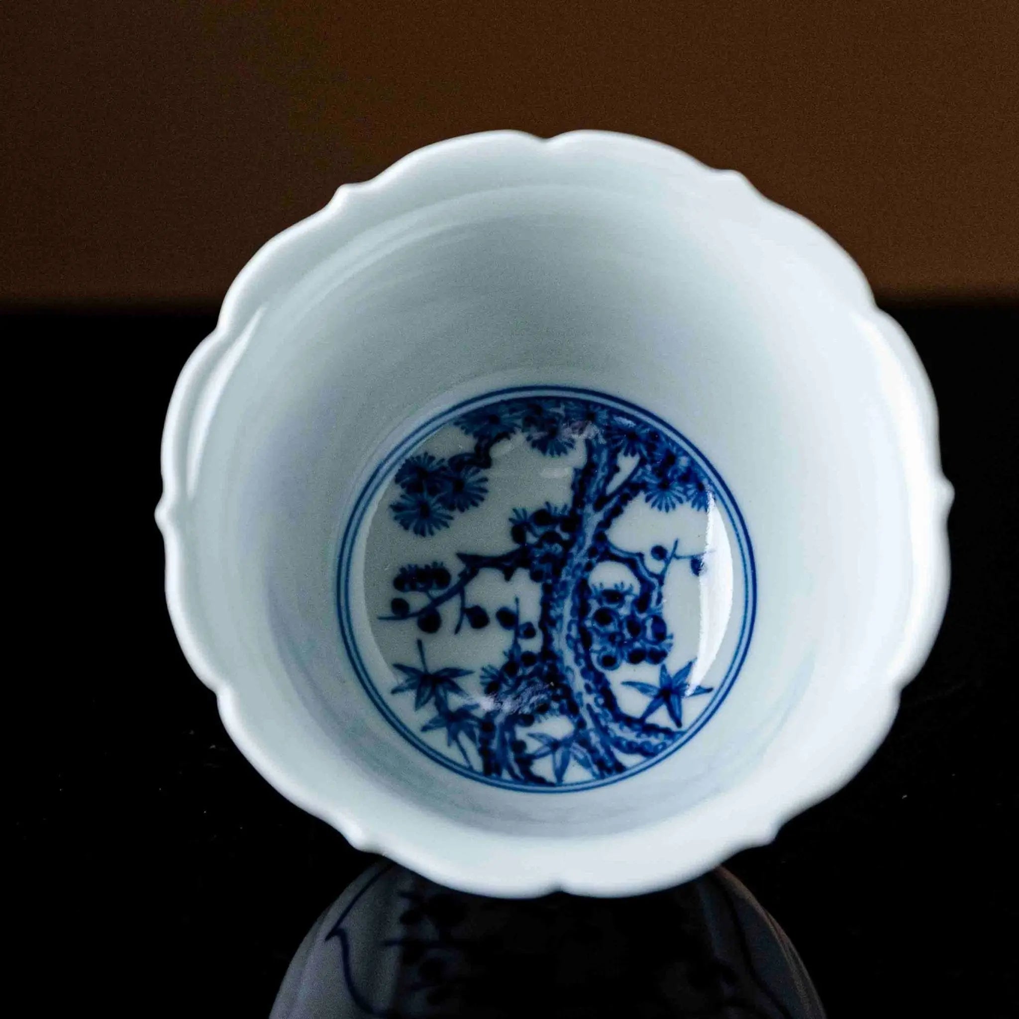 Song Zhu Mei 150cc - Jing De Zhen Porcelain Gaiwan zycschina