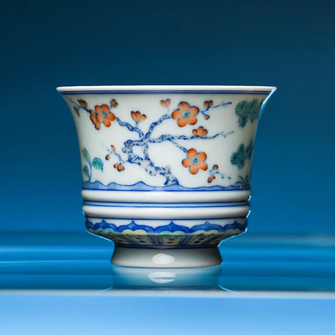 Song Zhu Mei 160cc - Jing De Zhen Porcelain Gaiwan zycschina