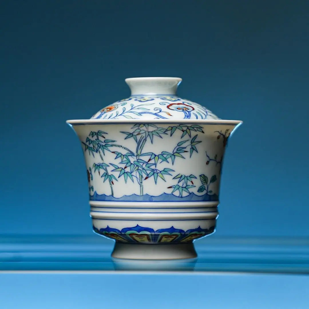 Song Zhu Mei 160cc - Jing De Zhen Porcelain Gaiwan zycschina