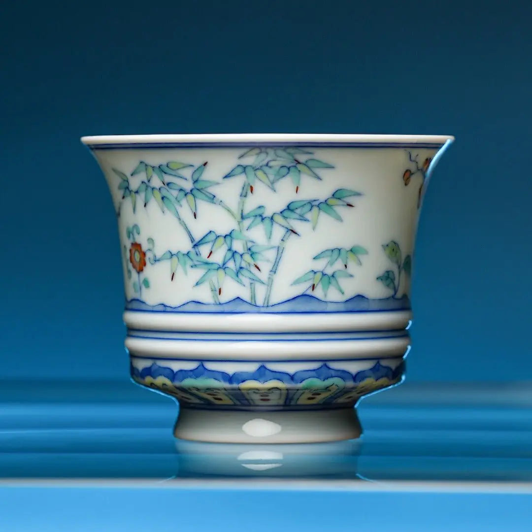 Song Zhu Mei 160cc - Jing De Zhen Porcelain Gaiwan zycschina