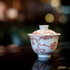 Song Zhu Mei 70cc - Jing De Zhen Porcelain Gaiwan zycschina