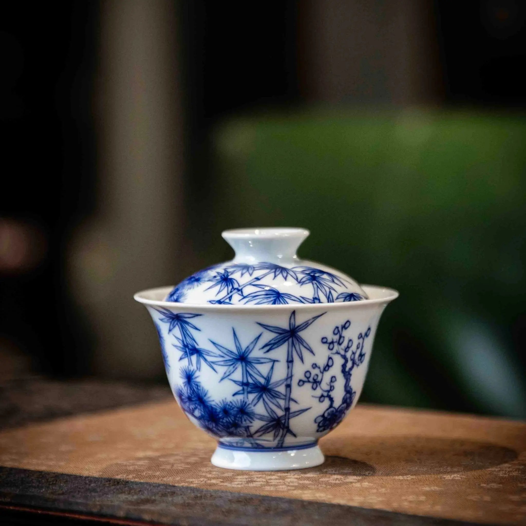 Song Zhu Mei 80cc - Jing De Zhen Porcelain Gaiwan zycschina