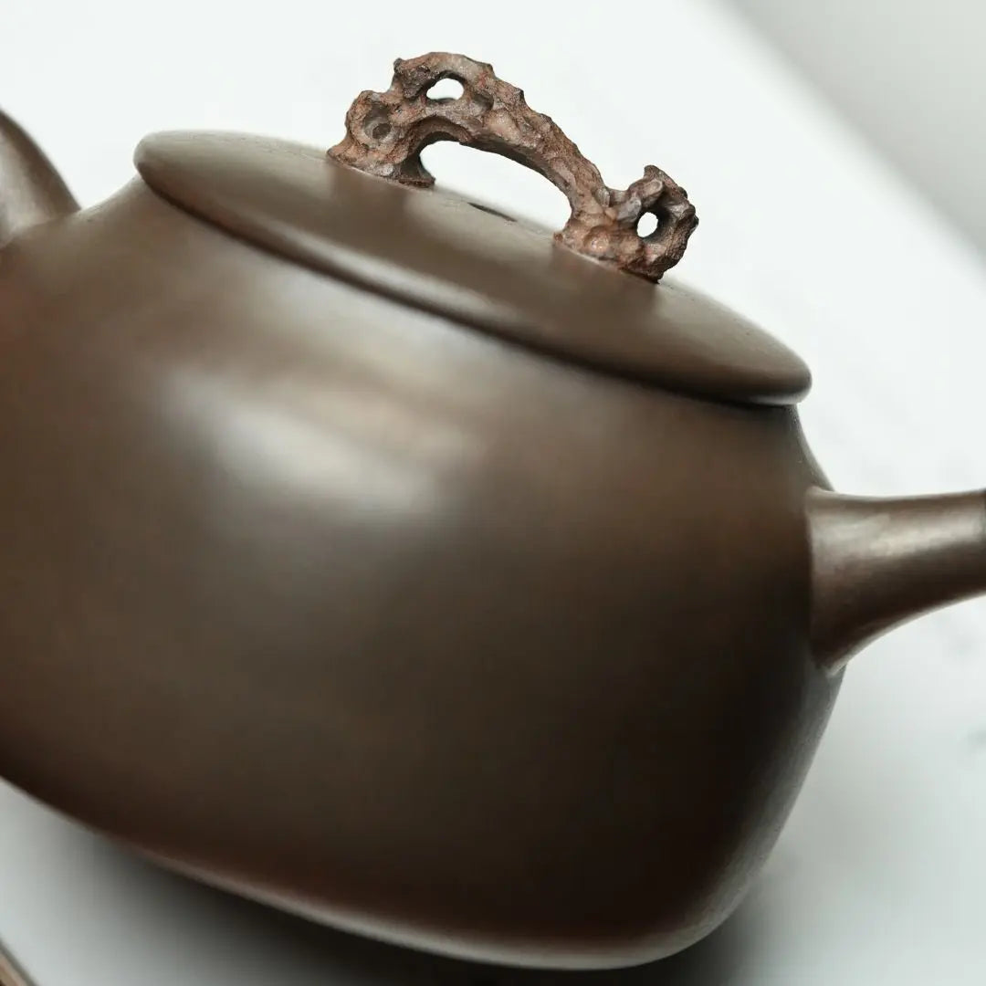 Tai Hu Shi Qu 90cc - Yixing Handmade Teapot 江苏宜兴