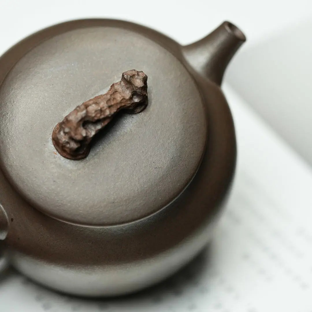 Tai Hu Shi Qu 90cc - Yixing Handmade Teapot 江苏宜兴