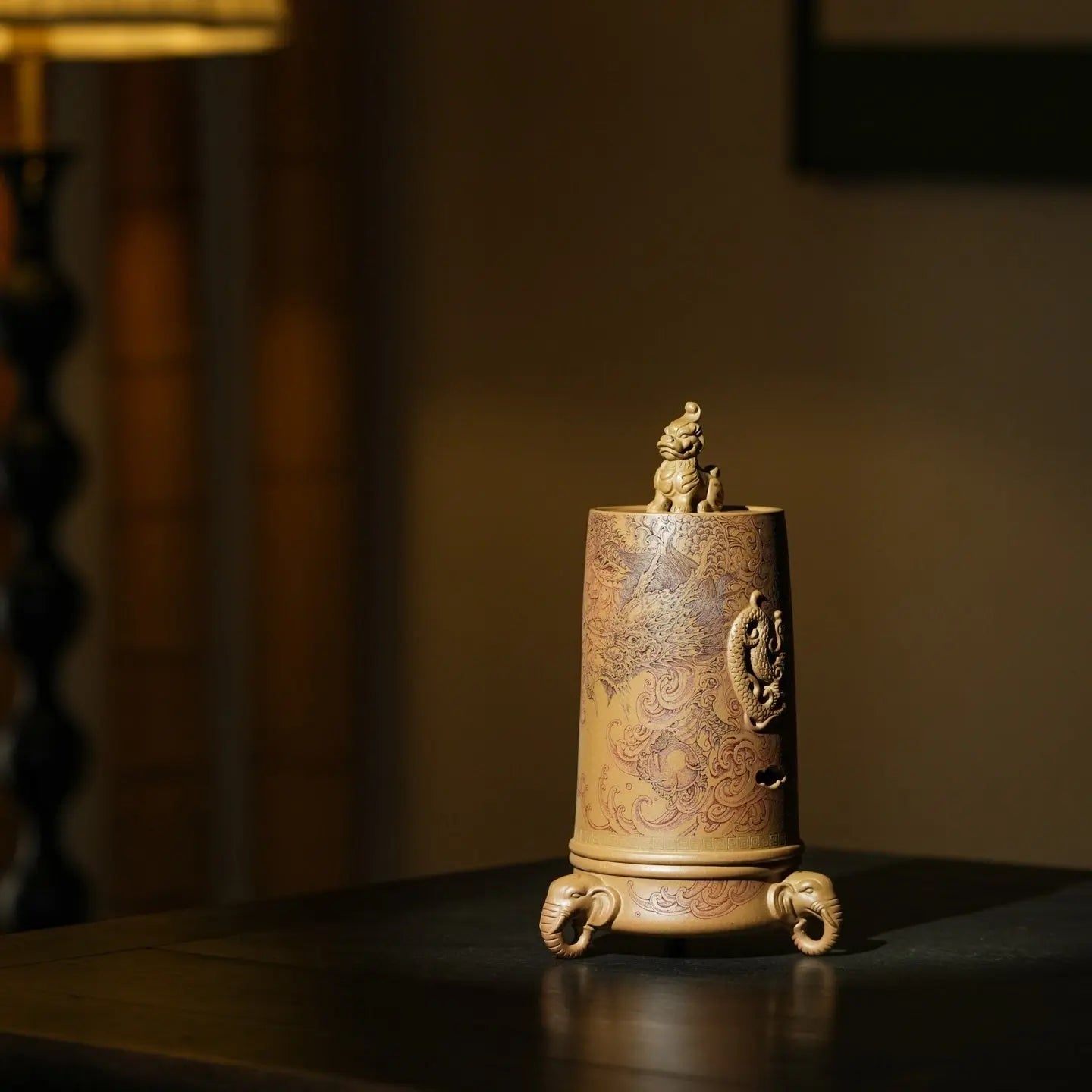 Tai Ping You Xiang - Zisha Incense Burner 江苏宜兴