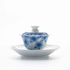Tai Yang Hua 120cc - Jing De Zhen Porcelain Gaiwan zycschina