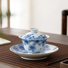 Tai Yang Hua 120cc - Jing De Zhen Porcelain Gaiwan zycschina