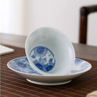Tai Yang Hua 120cc - Jing De Zhen Porcelain Gaiwan zycschina