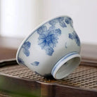 Tai Yang Hua 120cc - Jing De Zhen Porcelain Gaiwan zycschina