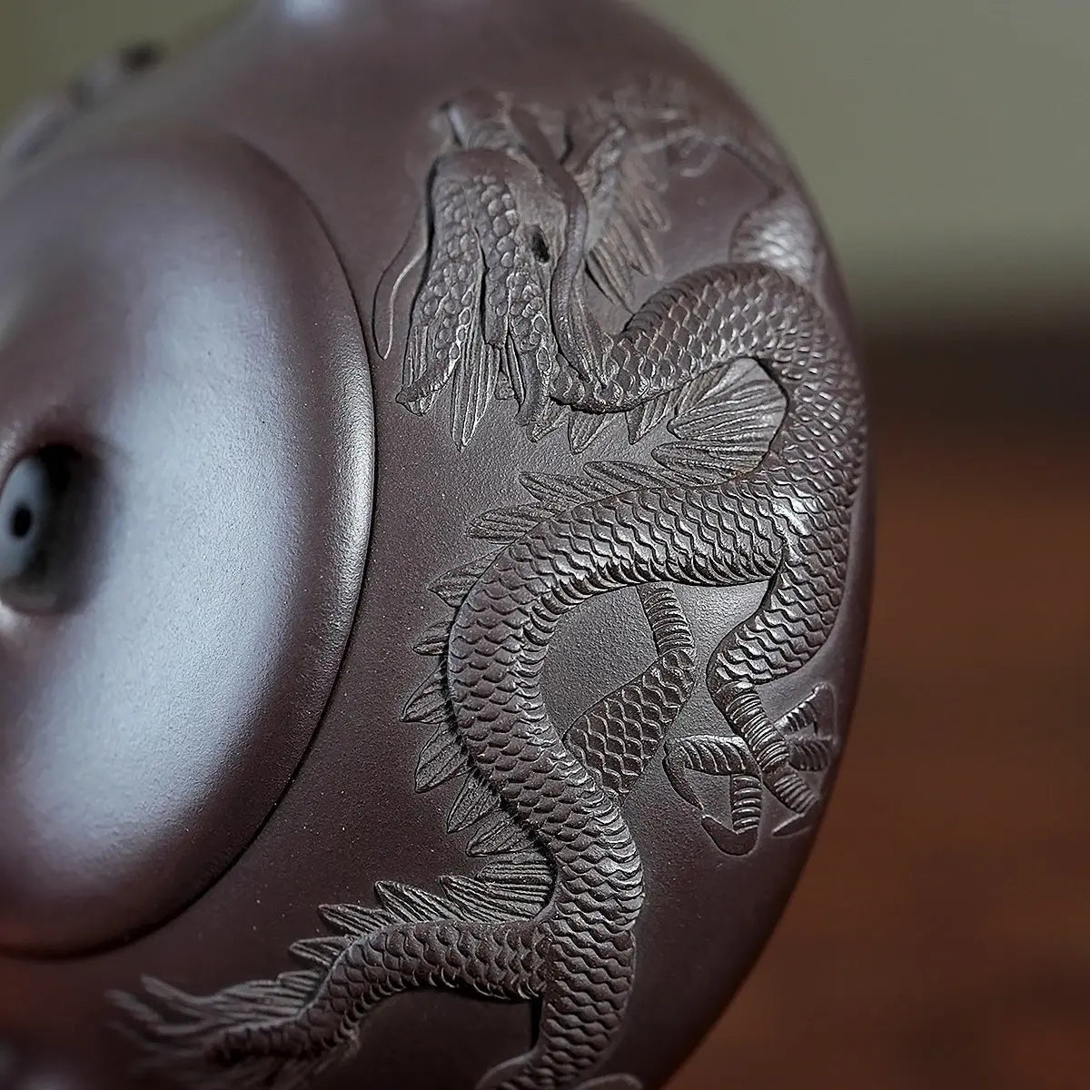 Teng Long Shi Piao 175cc - Yixing Handmade Teapot 江苏宜兴