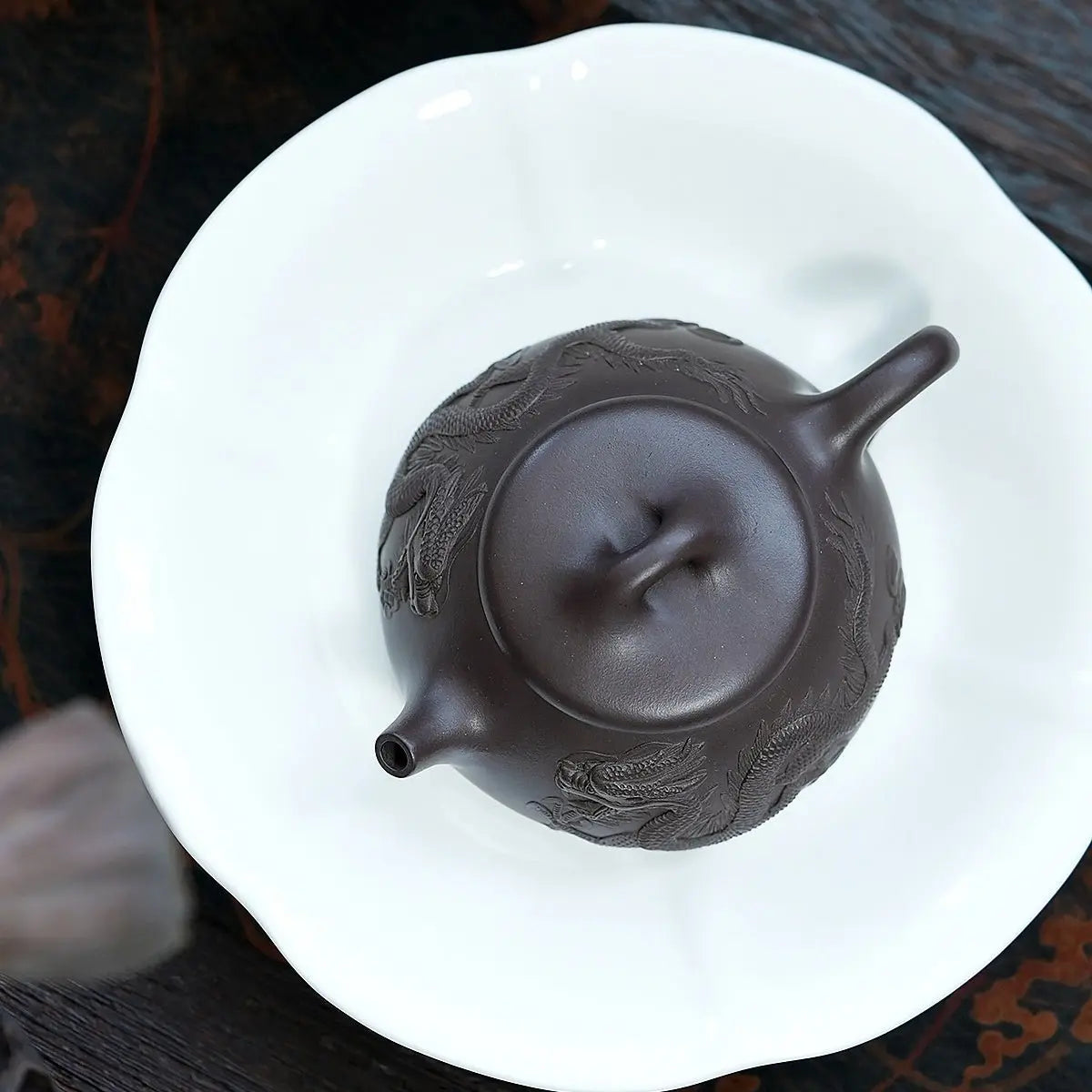 Teng Long Shi Piao 175cc - Yixing Handmade Teapot 江苏宜兴