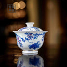 Teng Yu - Jing De Zhen Porcelain Gaiwan zycschina