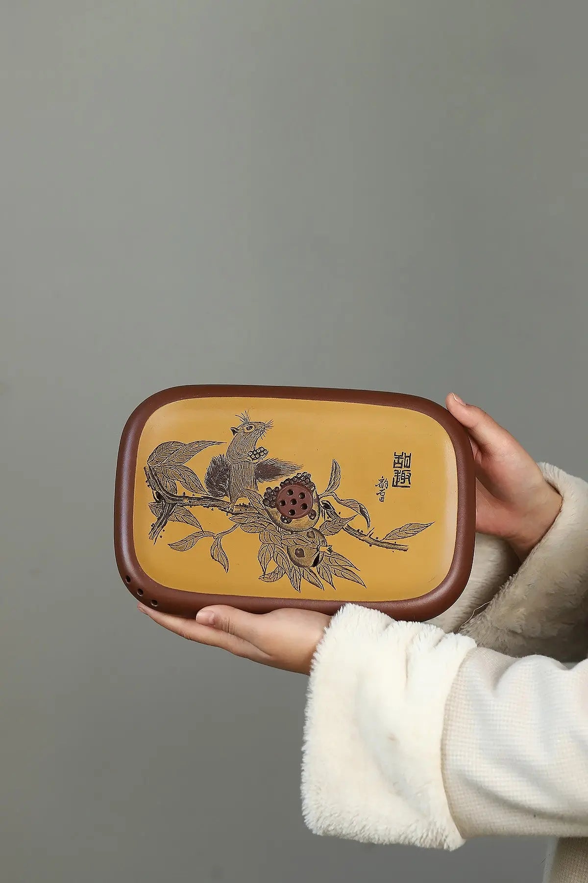 Tian Qu - Dry Bubble Tray 江苏宜兴