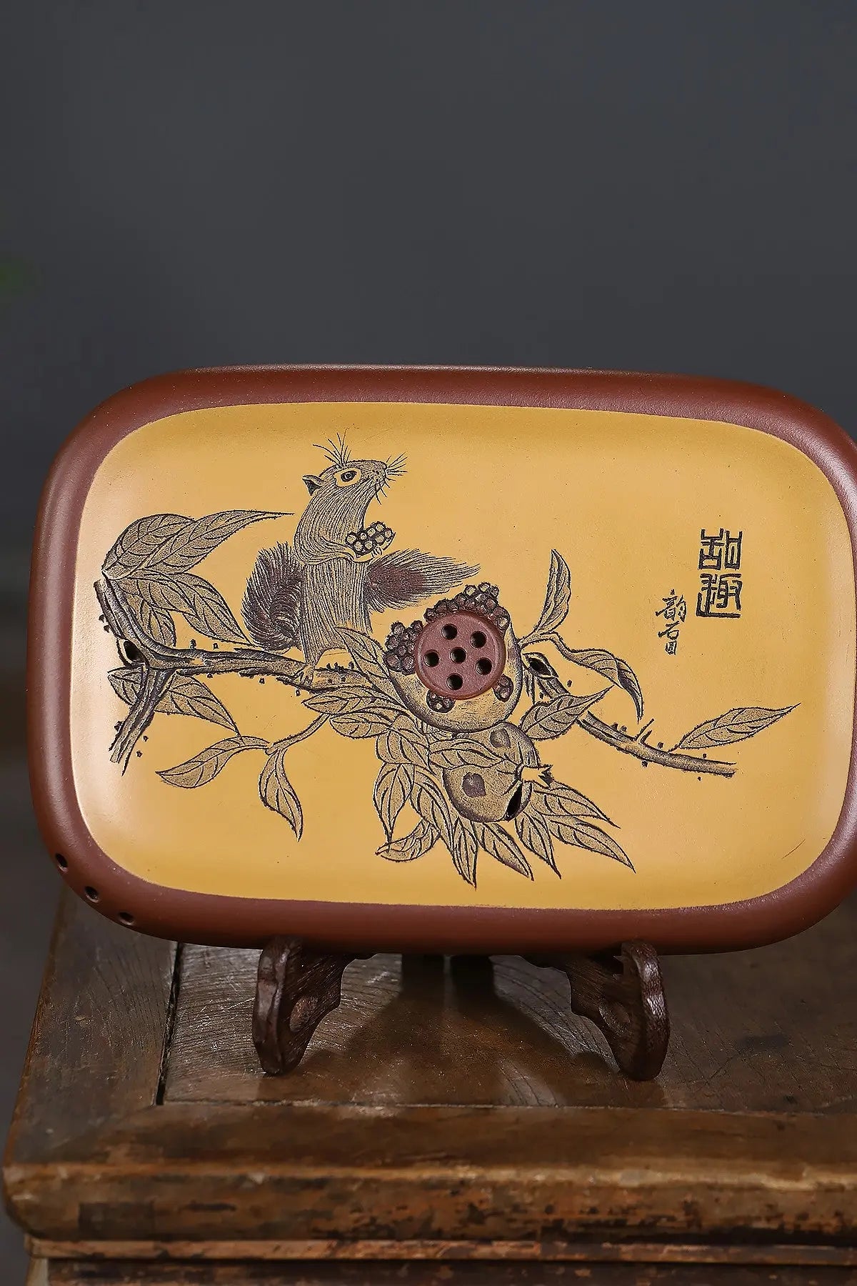 Tian Qu - Dry Bubble Tray 江苏宜兴