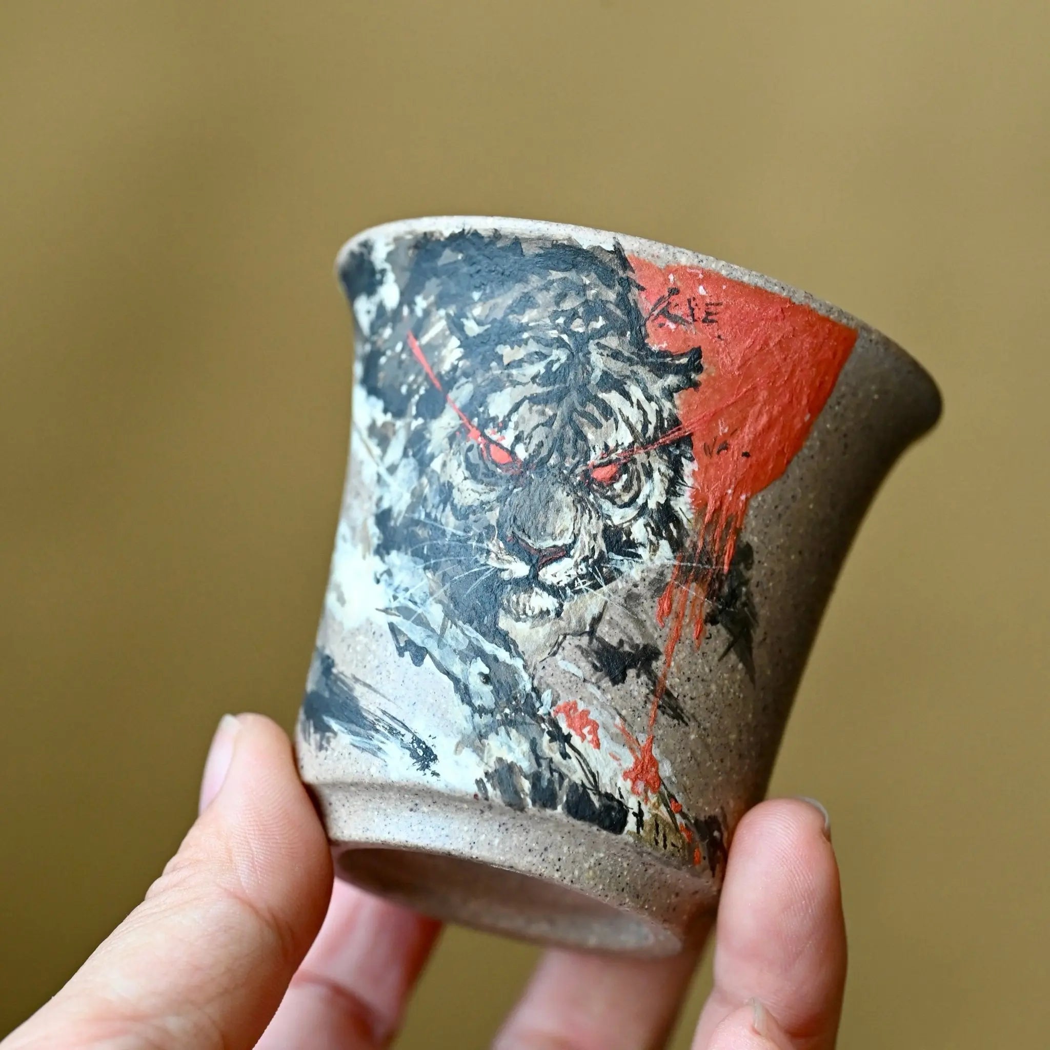 Tiger 80-120cc - Yixing Handmade Teacup zycs_China