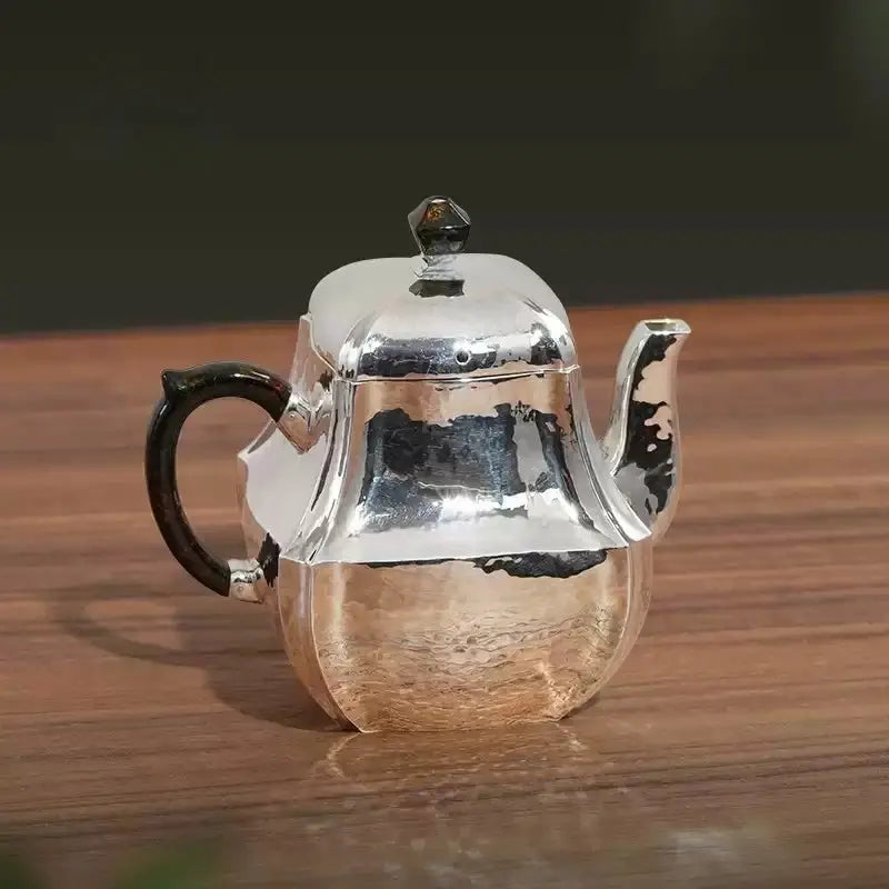 Ting Fang 180cc - Handmade silver pot zycschina