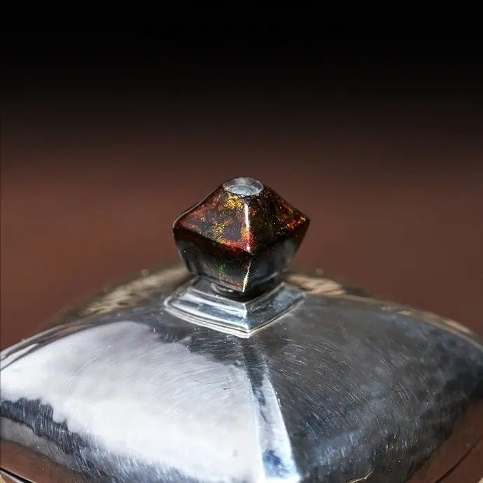 Ting Fang 180cc - Handmade silver pot zycschina