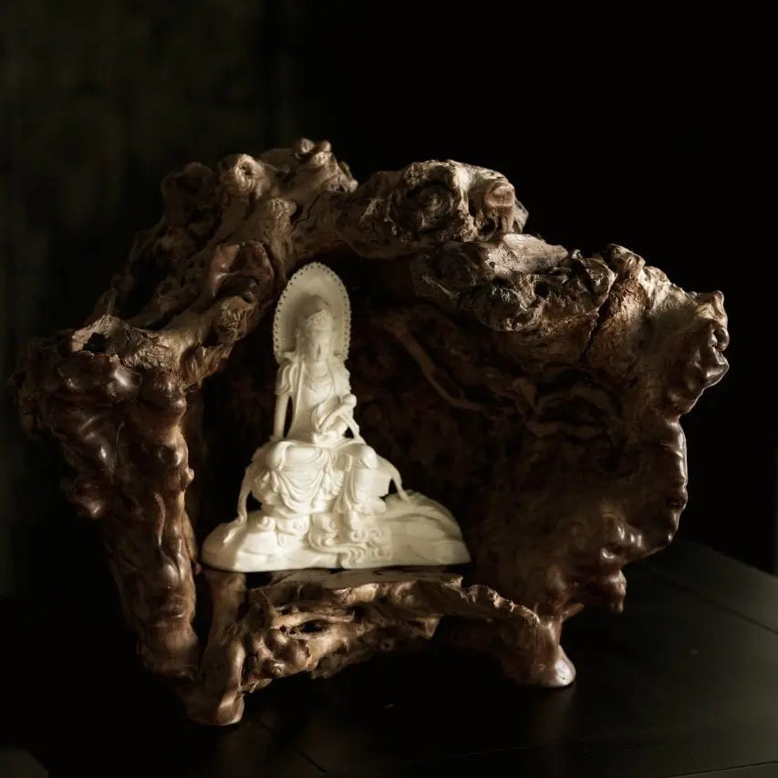 Ting Song Shen Kan - Wood Sculpture zycschina