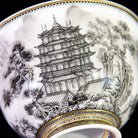 Ting Tai Lou Ge 130cc - Jing De Zhen Porcelain Gaiwan zycschina
