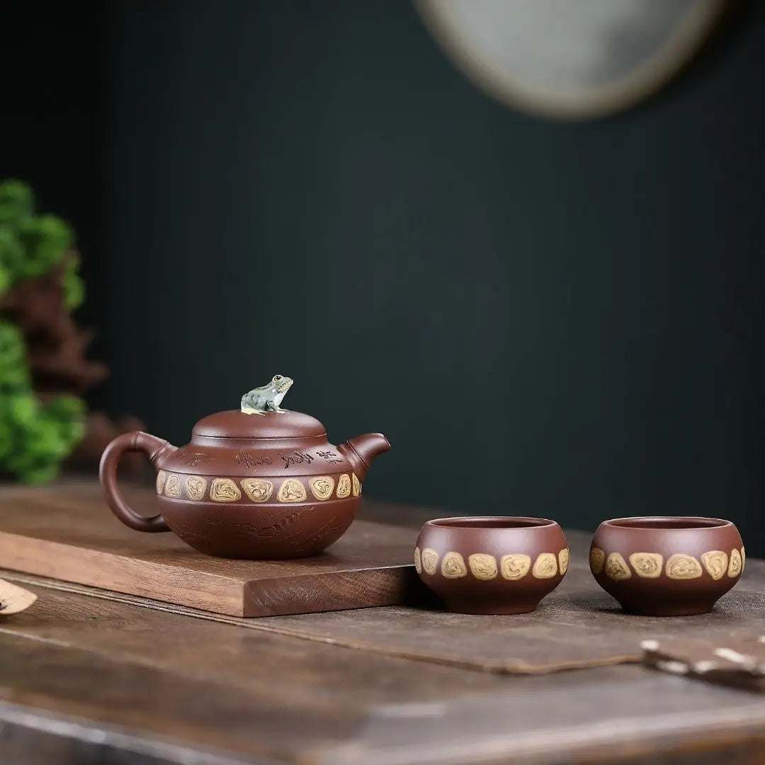 Ting Yu 180cc - Yixing Handmade Teapot 江苏宜兴