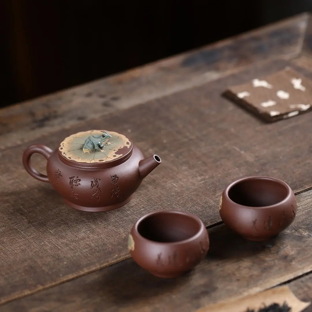 Ting Yue Set 180cc - Yixing Handmade Teapot 江苏宜兴