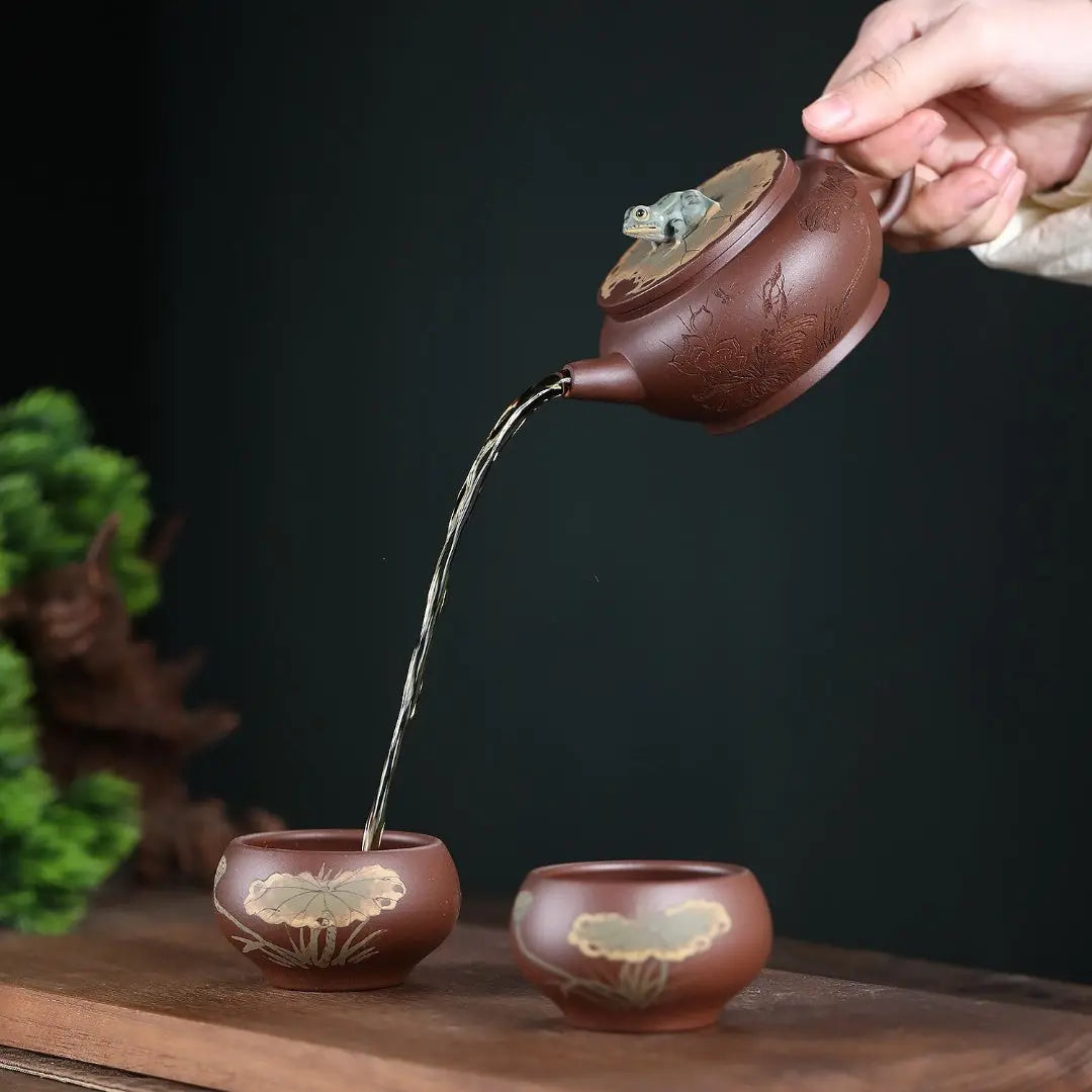 Ting Yue Set 180cc - Yixing Handmade Teapot 江苏宜兴