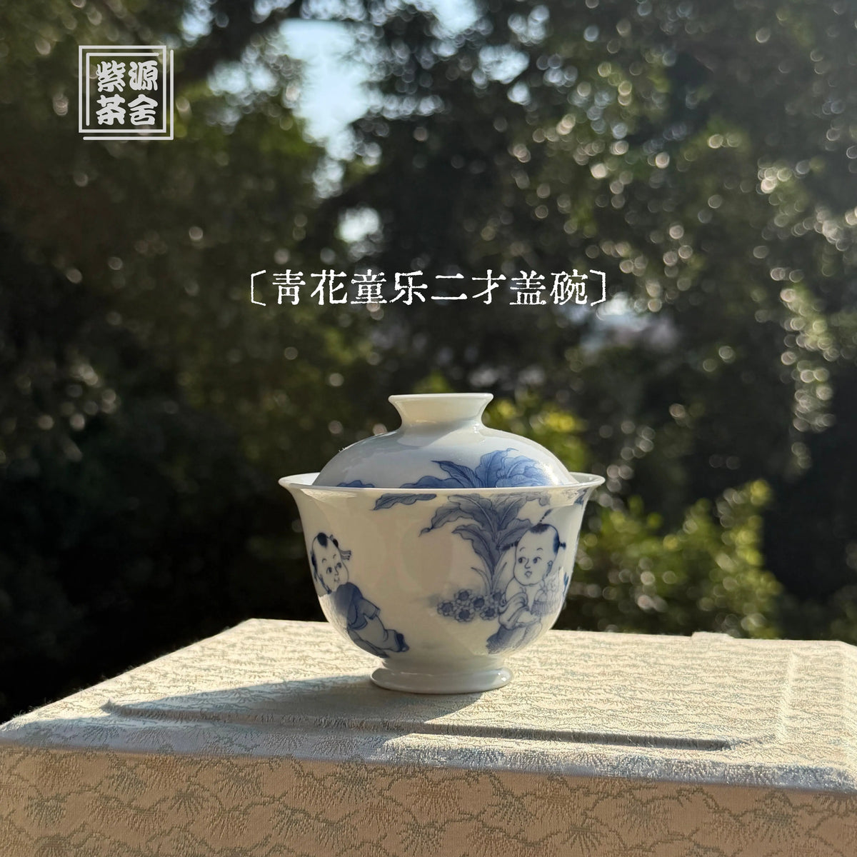 Tong Le 160cc - Jingdezhen Porcelain Gaiwan zycschina