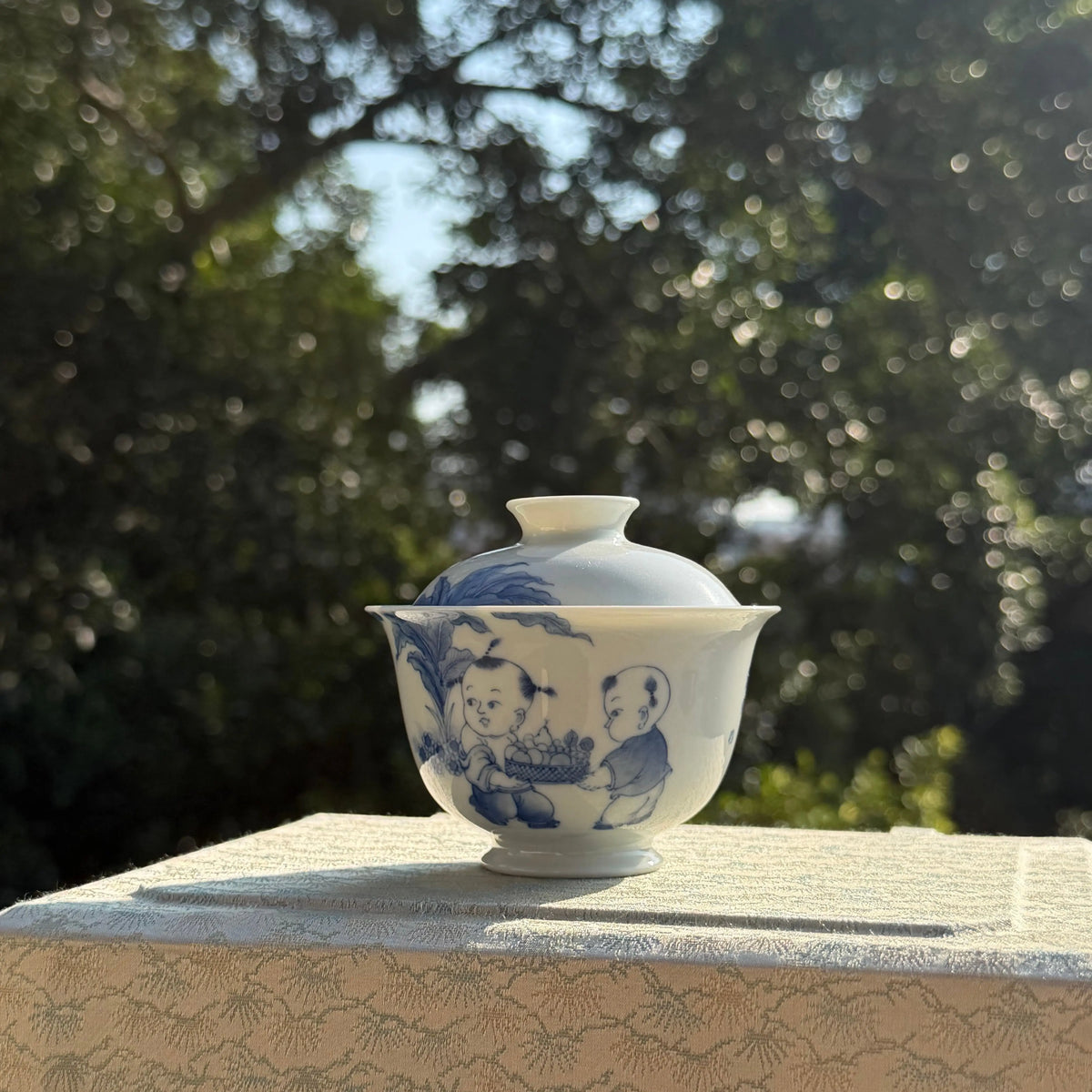 Tong Le 160cc - Jingdezhen Porcelain Gaiwan zycschina