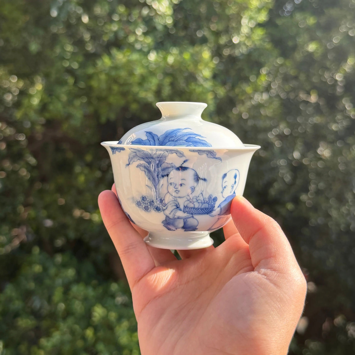Tong Le 160cc - Jingdezhen Porcelain Gaiwan zycschina