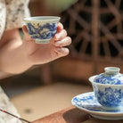 Tong Qu - Jing De Zhen Porcelain Teacup zycschina