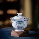 Tuan Die 120cc - Jing De Zhen Porcelain Gaiwan zycschina