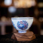 Tuan Hua Die 180cc - Jing De Zhen Porcelain Gaiwan Set zycschina