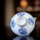 Tuan Hua Die 180cc - Jing De Zhen Porcelain Gaiwan Set zycschina