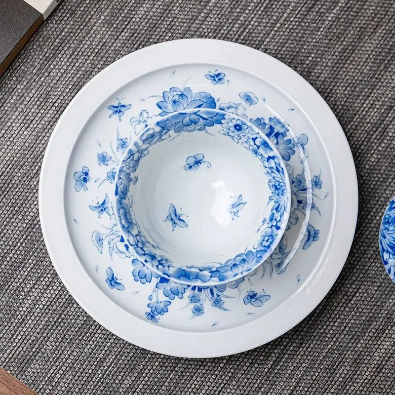 Wan Hua 130cc - Jing De Zhen Porcelain Gaiwan zycschina