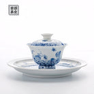 Wan Hua 130cc - Jing De Zhen Porcelain Gaiwan zycschina