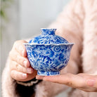 Wan Hua 130cc - Jing De Zhen Porcelain Gaiwan zycschina
