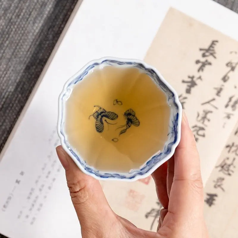 Wan Hua 130cc - Jing De Zhen Porcelain Gaiwan zycschina