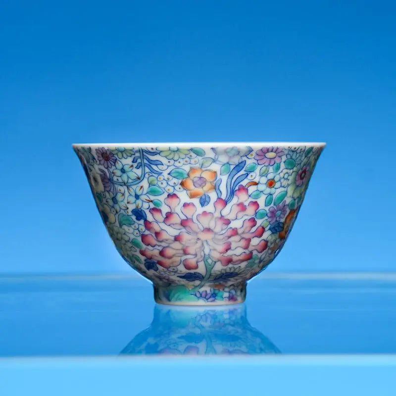 Wan Hua 135cc - Jing De Zhen Porcelain Gaiwan zycschina