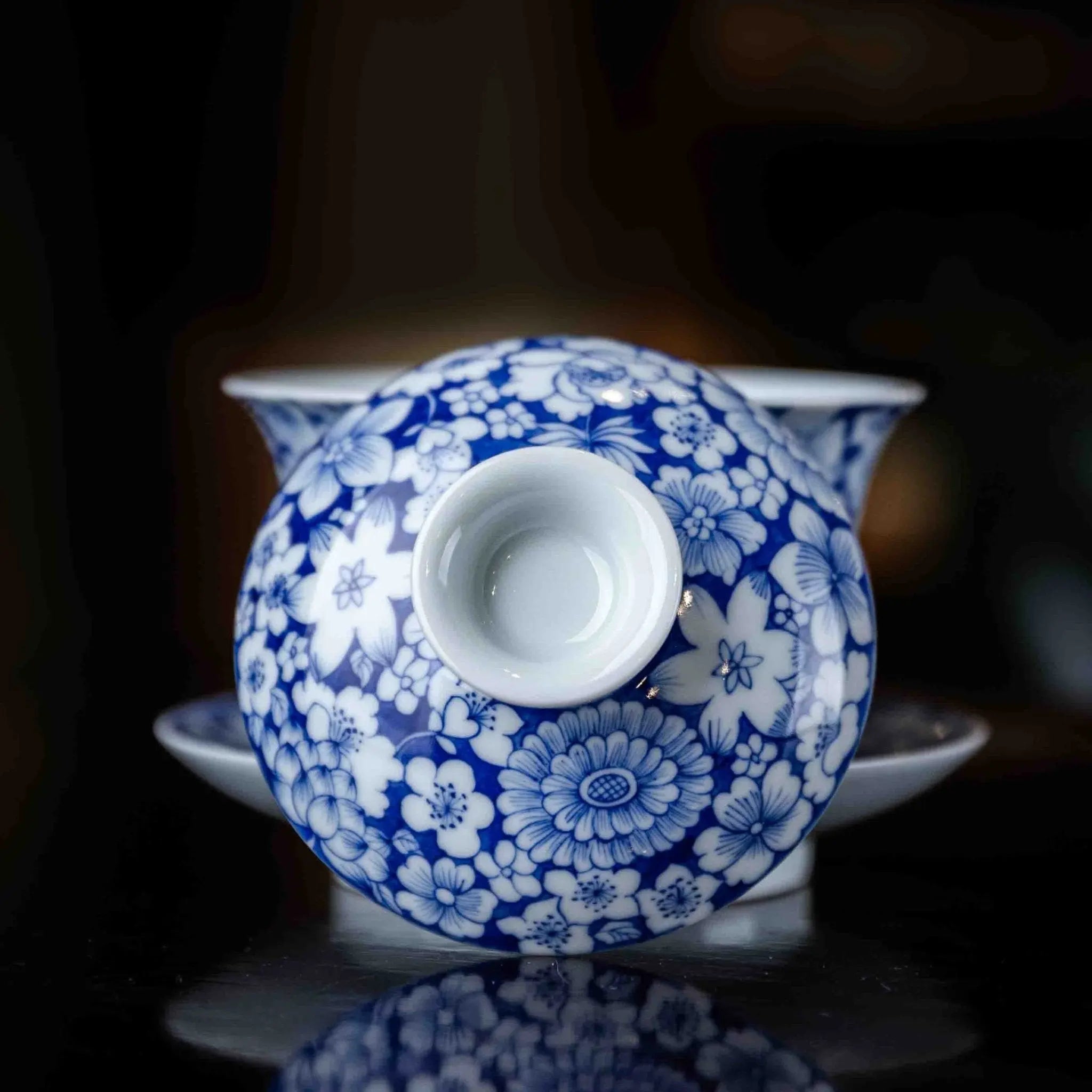 Wan Hua 160cc - Jing De Zhen Porcelain Gaiwan zycschina