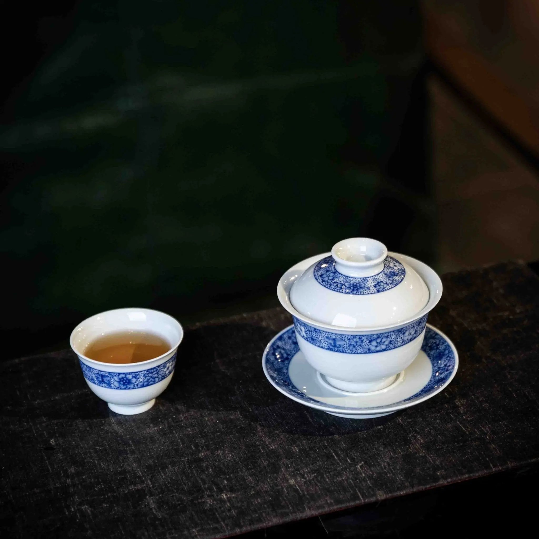 Wan Hua 170cc - Jing De Zhen Porcelain Gaiwan zycschina
