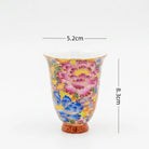 Wan Hua 60cc - Jing De Zhen Porcelain Teacup zycschina