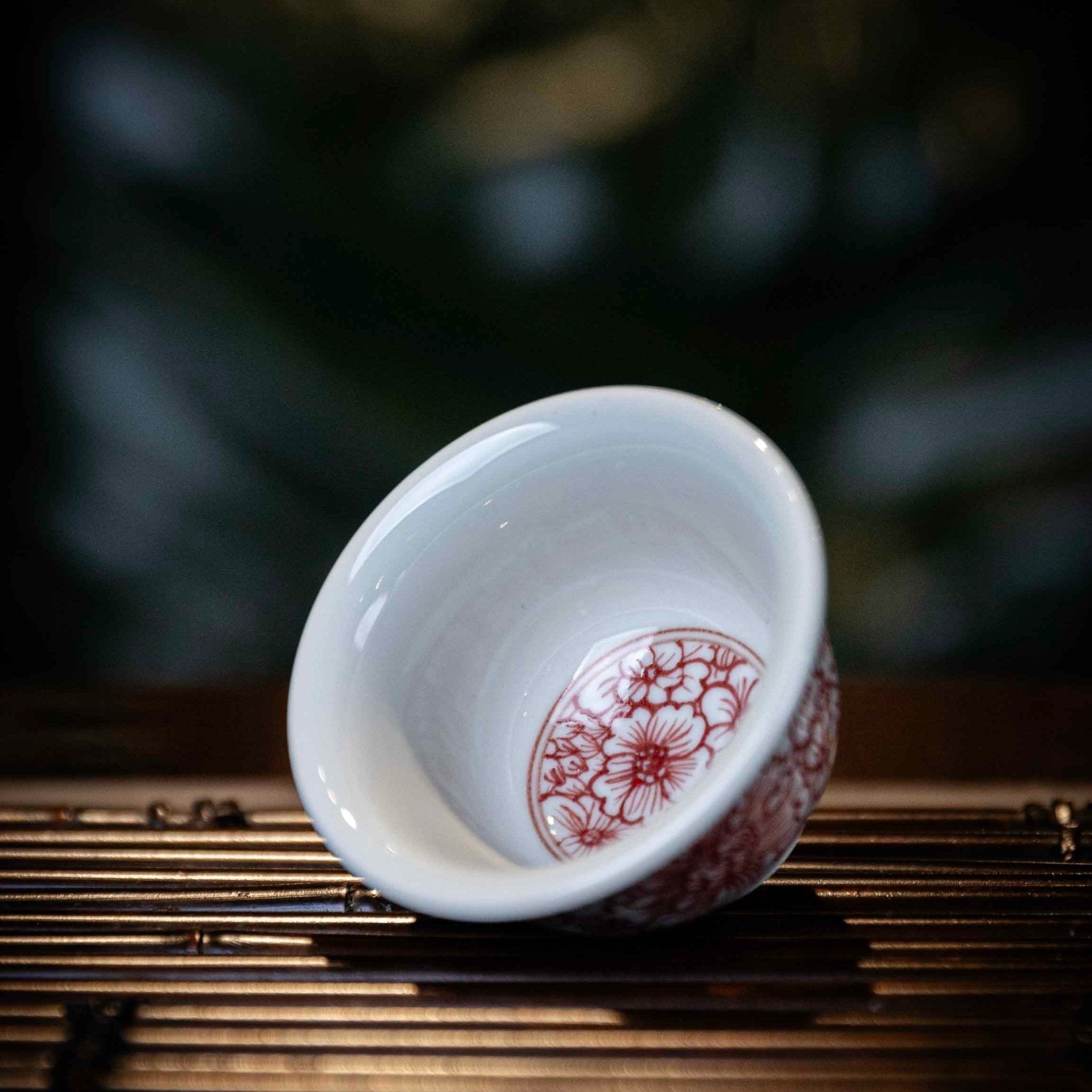Wan Hua 70cc - Jing De Zhen Porcelain Gaiwan zycschina