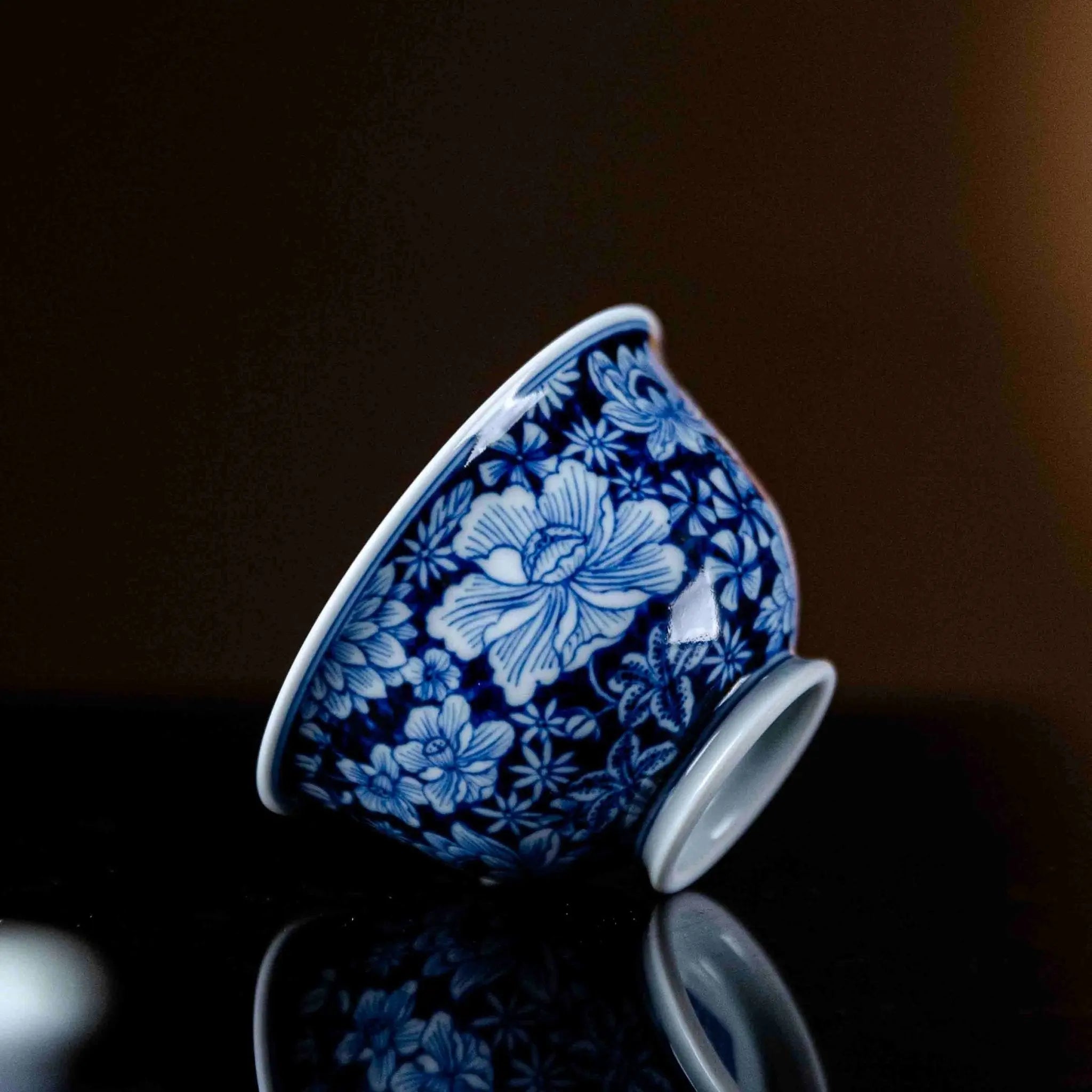Wan Hua 80cc - Jing De Zhen Porcelain Gaiwan zycschina