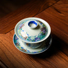 Wan Hua Hu Die 120cc - Jingdezhen Porcelain Gaiwan zycschina