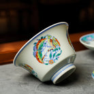 Wan Hua Hu Die 120cc - Jingdezhen Porcelain Gaiwan zycschina