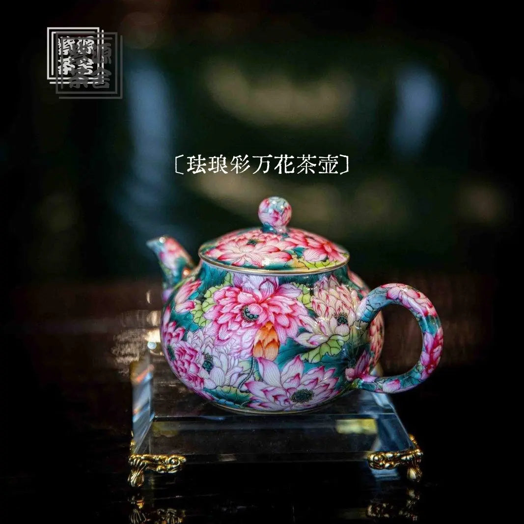 Wan Hua - Jing De Zhen Porcelain Teapot zycschina