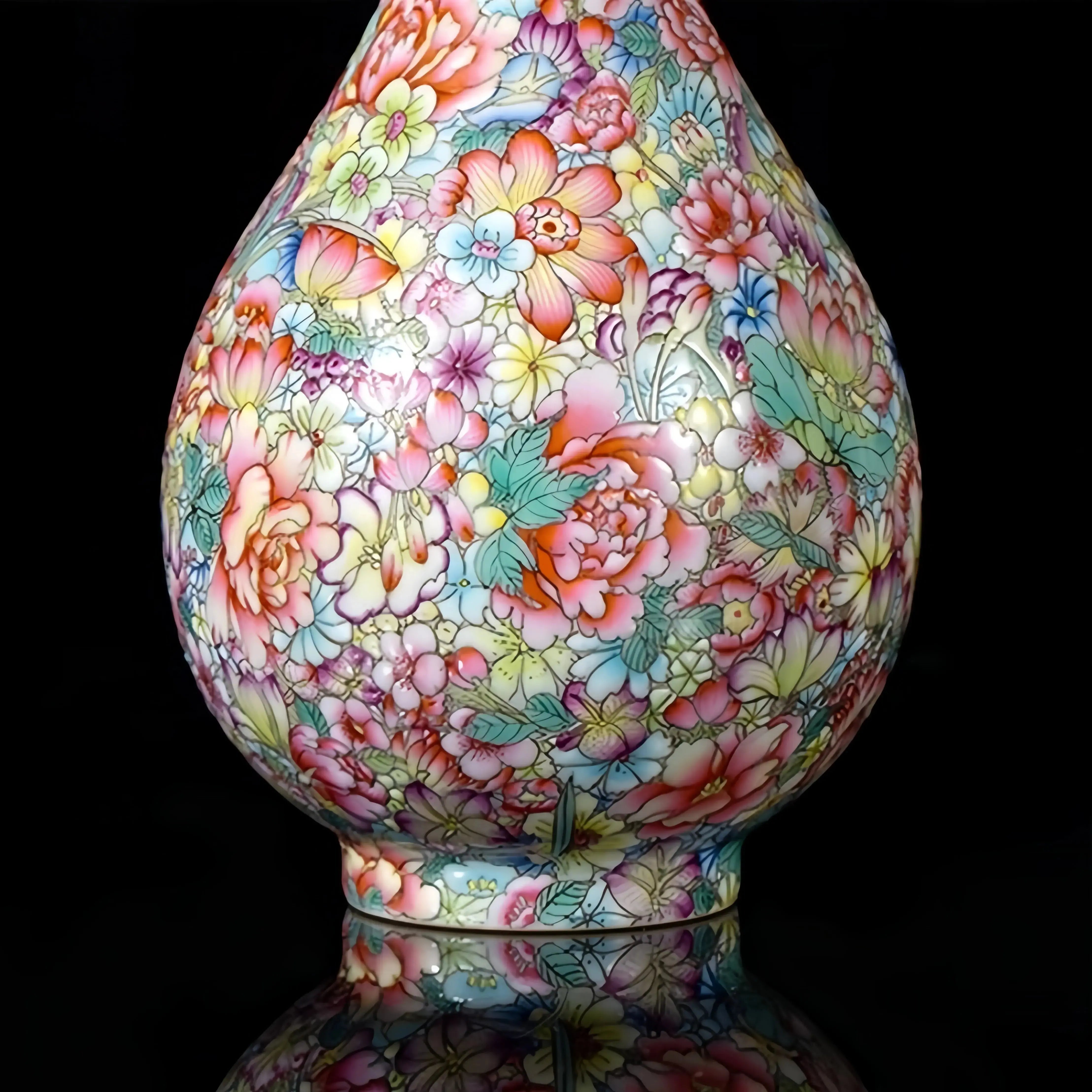 Wan Hua - Jing De Zhen Porcelain Vase zycschina