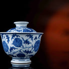 Wan Ju 130cc - Jing De Zhen Porcelain Gaiwan zycschina