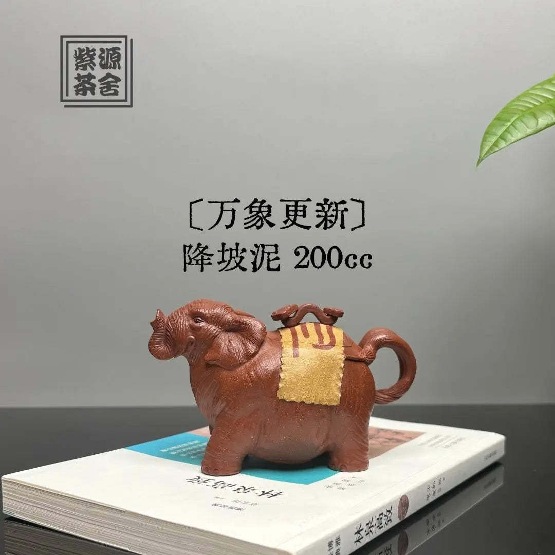 Wan Xiang Geng Xin 200cc - Yixing Handmade Teapot 江苏宜兴